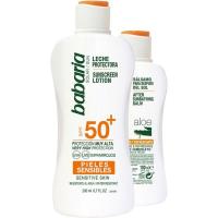 Llet solar sensible SPF50+After BABARIA, pack 1 ud