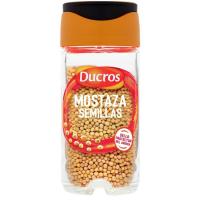 Semillas de mostaza DUCROS, frasco 48 g