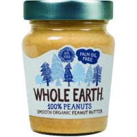 Crema de cacahuete bio WHOLE EARTH, frasco 227 g