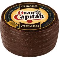 Queso mezcla curado GRAN CAPITÁN, al corte, compra mínima 250 g