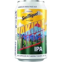 Cervesa Ipa Yakima SAN MIGUEL, llauna 33 cl