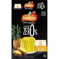 Gelatina zero sabor piña CONDULCE, caja 28 g