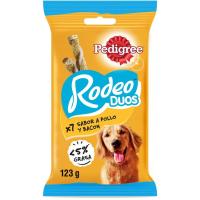 "Rodeo" duos de bacón-pollastre per a gos PEDIGREE, paquet 123 g