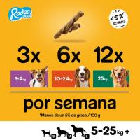 Rodeo duos de bacón-pollo para perro PEDIGREE, paquete 123 g