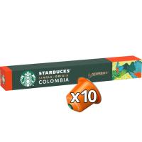 Café Colombia compatible Nespresso STARBUCKS, caja 12 uds