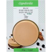 Bloc de foie gras de pato CAPDEVILA, blister 40 g