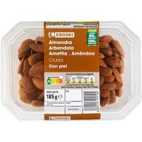 Ametlla crua amb pell EROSKI, terrina 185 g