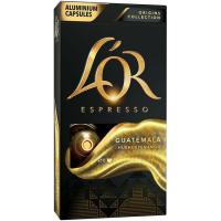 Cafè origen Guatemala L`OR, caixa 10 monodosis