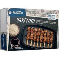 Broqueta en salsa yakitori LA SIRENA, safata 210 g