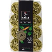 Fettuccine de espinaca selección 1946 GALLO, paquete 450 g