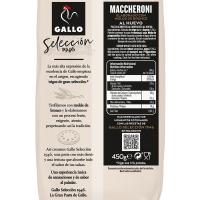 Maccheroni GALLO SELECCION 1946, paquet 450 g