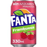 Refresc sense sucre sabor gerd FANTA, llauna 33 cl.