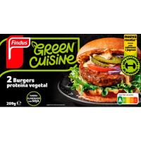 Burger 0% carn GREEN CUISINE, caixa 200 g