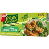 Varitas de espinaca-crema GREEN CUISINE, caja 284 g