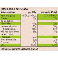 Barretes cereals amb fruits vermells EROSKI, caixa 129 g