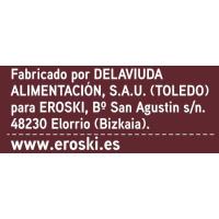 Barretes cereals amb fruits vermells EROSKI, caixa 129 g