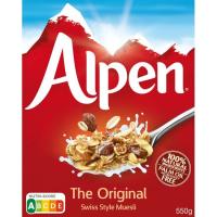 Musli original ALPEN, caixa 550 g