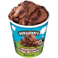 Helado de choco fudge brownie BEN&JERRY'S, tarrina 408 g