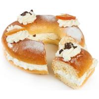 Roscón de nata EROSKI SELEQTIA, 450 g