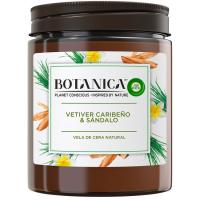 Ambientador vela vetiver BOTANICA, pack 1 ud