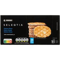 Galletas gofre Eroski SELEQTIA, caja 240 g