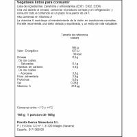 Palitos de zanahoria FLORETTE, bandeja 165 g