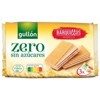 Galleta Wafer de vainilla sin azúcares ZERO, paquete 180 g