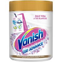 Quitamanchas en polvo oxi advance blanco VANISH, bote 800 g