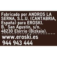 Arroz con leche EROSKI, pack 4x130 g