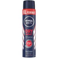 Desodorant per a home dry impact NIVEA, spray 250 ml