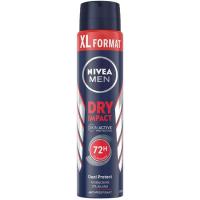 Desodorant per a home dry impact NIVEA, spray 250 ml