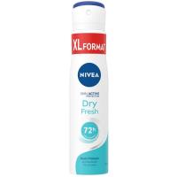 Desodorante para mujer dry comfort fresh NIVEA, spray 250 ml