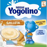 Yogolino galeta NESTLÉ, pack 4x100 g