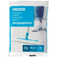 Dry + Wet mopa atrapapolvo con palo caja 1 unidad + 8 recambios +