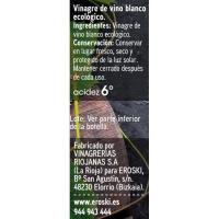 Vinagre de vino EROSKI BIO, botella 500 ml