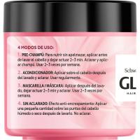 Mascarilla brillo 4en1 protein+ GLISS, tarro 400 ml