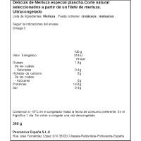 Delícies de lluç PESCANOVA, caixa 360 g