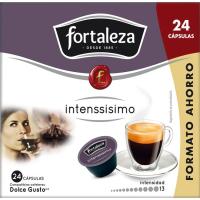 Café intenssisimo compatible Dolce Gusto FORTALEZA, caja 24 uds