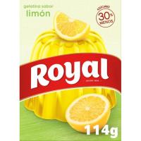 Gelatina de limón ROYAL, caja 112 g