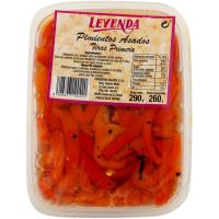 Pebrot rostit en tires LEYENDA, safata 260 g