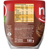 Crema de cacau 0% sucre afegit NOCILLA, got 180 g