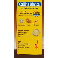Crema de xampinyons amb pollastre GALLINA BLANCA, 500ml