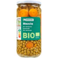 Barreja verdures EROSKI BIO, flascó 400 g