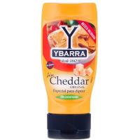 Salsa cheddar YBARRA, bocabajo 300 ml