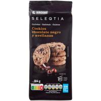 Galeta Cookie d`avellanes Eroski SELEQTIA, paquet 184 g