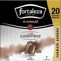 Cafè Colòmbia platinium FORTALEZA, caixa 20 monodosi