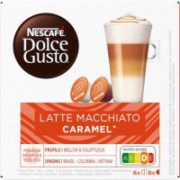 Café Latte caramel DOLCE GUSTO, caja 16 uds