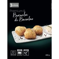 Buñuelos de bacalao premium LA SIRENA, 400 g