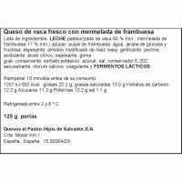 Perlas de queso rellenas de frambuesa EL PASTOR, bandeja 125 g Perlas de queso rellenas de frambuesa EL PASTOR, bandeja 125 g