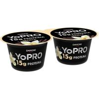 Yogur vainilla YOPRO, 160g X 2